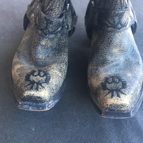 *RARE* Old Gringo Phoenix/ Biker Moto Boots - Picture 2 of 6